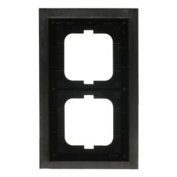Busch Jäger carat Rahmen 1722-860 2fach Edelstahl... BJ-2CKA001754A4255 4011395056813 (Abb. 1)