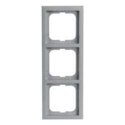 Busch Jäger future linear Rahmen 1723-183K 3fach alusilber... BJ-2CKA001754A4308 4011395070154 (Abb. 1)