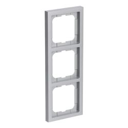 Busch Jäger future linear Rahmen 1723-183K 3fach alusilber... BJ-2CKA001754A4308 4011395070154 (Abb. 1)