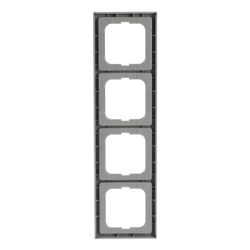 Busch Jäger future linear Rahmen 1724-183K 4fach alusilber... BJ-2CKA001754A4309 4011395074831 (Abb. 1)