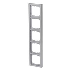 Busch Jäger future linear Rahmen 1725-183K 5fach alusilber... BJ-2CKA001754A4310 4011395074848 (Abb. 1)