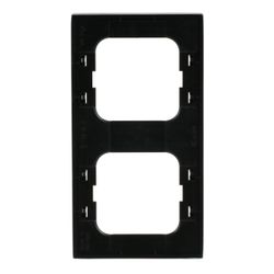 Busch Jäger pur edelstahl Rahmen 1722-866K 2fach Edelstahl... BJ-2CKA001754A4318 4011395088340 (Abb. 1)