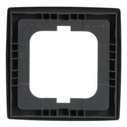 Busch Jäger Abdeckrahmen 1-fach chrom glanz 1721-80G für senkrechte und waagerechte... BJ-2CKA001754A4326 4011395113059 (Abb. 1)