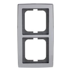Busch Jäger Rahmen 2-fach chrom glanz 1722-80G... BJ-2CKA001754A4327 4011395113066 (Abb. 1)