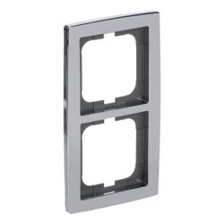 Busch Jäger Rahmen 2-fach chrom glanz 1722-80G... BJ-2CKA001754A4327 4011395113066 (Abb. 1)
