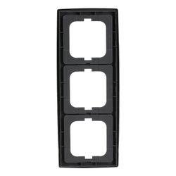 Busch Jäger Abdeckrahmen 3-fach chrom glanz 1723-80G für senkrechte und waagerechte... BJ-2CKA001754A4328 4011395113073 (Abb. 1)