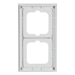 Busch Jäger Axcent Rahmen 1722-284 2fach studioweiss... BJ-2CKA001754A4332 4011395113257 (Abb. 1)