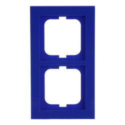 Busch Jäger Axcent Rahmen 1722-288 2fach blau... BJ-2CKA001754A4344 4011395113387 (Abb. 1)