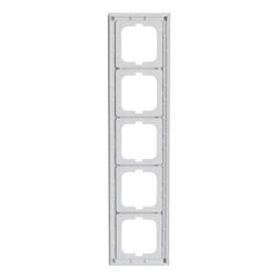 Busch Jäger Axcent Rahmen 1725-284 5fach studioweiss... BJ-2CKA001754A4347 4011395113424 (Abb. 1)