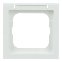 Busch Jäger future linear Rahmen 1721-184 NSK 1fach mit Sichtfenster und Beschriftu... BJ-2CKA001754A4364 4011395124307 (Abb. 1)
