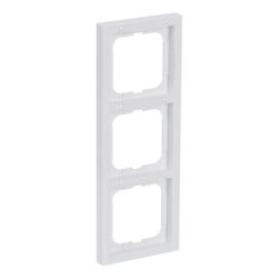 Busch Jäger future linear Abdeckrahmen 1723-184 NSK 3-fach studioweiß senkrecht mit... BJ-2CKA001754A4366 4011395124321 (Abb. 1)