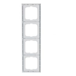 Busch Jäger future linear Abdeckrahmen 1724-184 NSK 4fach studioweiß senkrecht mit ... BJ-2CKA001754A4367 4011395124338 (Abb. 1)