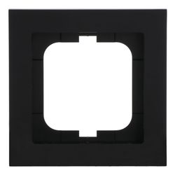 Busch Jäger Axcent Rahmen 1721-281 1fach schwarz... BJ-2CKA001754A4409 4011395126363 (Abb. 1)