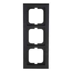 Busch Jäger Axcent Rahmen 1723-281 3fach schwarz... BJ-2CKA001754A4411 4011395126387 (Abb. 1)