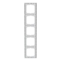 Busch Jäger Abdeckrahmen 5-fach 1725-884K studioweiß matt future linear... BJ-2CKA001754A4418 4011395128282 (Abb. 1)