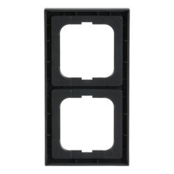 Busch Jäger future linear Rahmen 1722-885K 2fach schwarz matt... BJ-2CKA001754A4420 4011395128312 (Abb. 1)