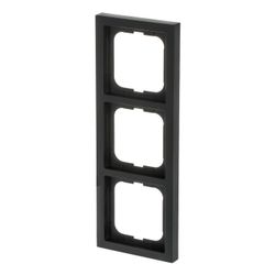 Busch Jäger future linear Rahmen 1723-885K 3fach schwarz matt... BJ-2CKA001754A4421 4011395128329 (Abb. 1)