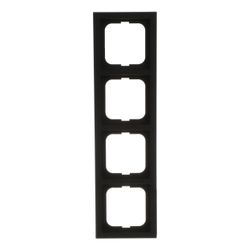 Busch Jäger future linear Rahmen 1724-885K 4fach schwarz matt... BJ-2CKA001754A4422 4011395128336 (Abb. 1)