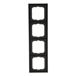 Busch Jäger future linear Rahmen 1724-885K 4fach schwarz matt... BJ-2CKA001754A4422 4011395128336 (Abb. 1)
