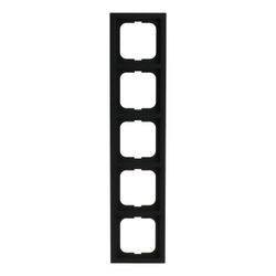 Busch Jäger future linear Rahmen 1725-885K 5fach schwarz matt... BJ-2CKA001754A4423 4011395128343 (Abb. 1)