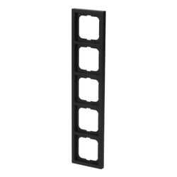 Busch Jäger future linear Rahmen 1725-885K 5fach schwarz matt... BJ-2CKA001754A4423 4011395128343 (Abb. 1)