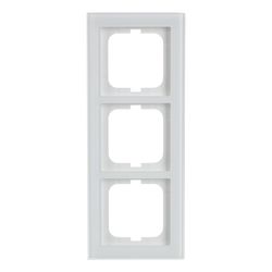 Busch Jäger Axcent Rahmen 1723-280 3fach weißglas... BJ-2CKA001754A4439 4011395156971 (Abb. 1)