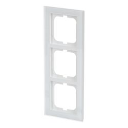 Busch Jäger Axcent Rahmen 1723-280 3fach weißglas... BJ-2CKA001754A4439 4011395156971 (Abb. 1)