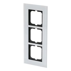 Busch Jäger Rahmen 3-fach UP weißglas 1723-811... BJ-2CKA001754A4444 4011395157039 (Abb. 1)