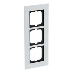 Busch Jäger Rahmen 3-fach UP weißglas 1723-811... BJ-2CKA001754A4444 4011395157039 (Abb. 1)