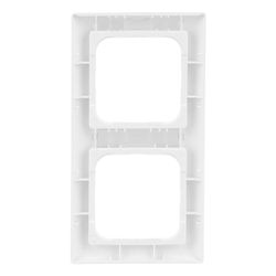 Busch Jäger balance SI Rahmen 1722 NS-914 2fach alpinweiß senkrecht mit Sichtfenste... BJ-2CKA001754A4552 4011395191538 (Abb. 1)