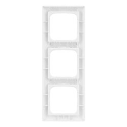 Busch Jäger balance SI Rahmen 1723 NS-914 3fach alpinweiß senkrecht mit Sichtfenste... BJ-2CKA001754A4553 4011395191569 (Abb. 1)