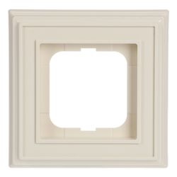 Busch Jäger Abdeckrahmen elfenbeinweiß 1721-832 1-fach Busch-dynasty für senkrechte... BJ-2CKA001754A4673 4011395219256 (Abb. 1)