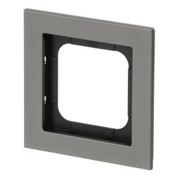 Busch Jäger Abdeckrahmen platin 1721-270 Busch-axcent Rahmen 1fach... BJ-2CKA001754A4683 4011395258682 (Abb. 1)