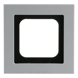 Busch Jäger Abdeckrahmen titan 1721-276 Busch-axcent 1-fach... BJ-2CKA001754A4693 4011395261132 (Abb. 1)