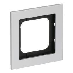 Busch Jäger Abdeckrahmen titan 1721-276 Busch-axcent 1-fach... BJ-2CKA001754A4693 4011395261132 (Abb. 1)