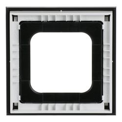 Busch Jäger Abdeckrahmen titan 1721-276 Busch-axcent 1-fach... BJ-2CKA001754A4693 4011395261132 (Abb. 1)