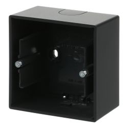Busch Jäger AP-Gehäuse 1-fach 1701-885 schwarz matt... BJ-2CKA001799A0923 4011395126875 (Abb. 1)