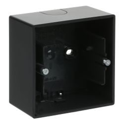 Busch Jäger AP-Gehäuse 1-fach 1701-885 schwarz matt... BJ-2CKA001799A0923 4011395126875 (Abb. 1)