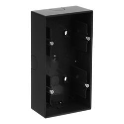 Busch Jäger AP-Gehäuse 2-fach 1702-885 schwarz matt future linear... BJ-2CKA001799A0924 4011395126882 (Abb. 1)