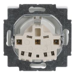 Busch Jäger carat Schuko Kombi 20EUN-84 Schriftfeld davos/studioweiss 60,2x9,2mm... BJ-2CKA002011A3727 4011395996256 (Abb. 1)