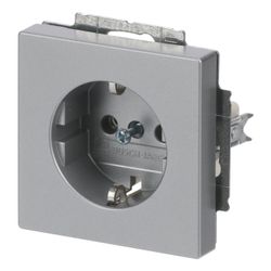 Busch Jäger future linear Schuko Kombi 20EUC-83 alusilber... BJ-2CKA002011A3798 4011395048290 (Abb. 1)