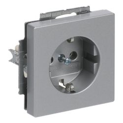 Busch Jäger future linear Schuko Kombi 20EUC-83 alusilber... BJ-2CKA002011A3798 4011395048290 (Abb. 1)