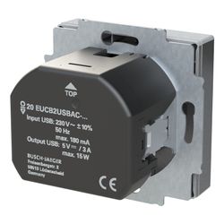 Busch Jäger SCHUKO USB-A+C 20 EUCB2USBAC-83 Steckdose... BJ-2CKA002011A6304 4011395329313 (Abb. 1)
