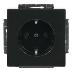 Busch Jäger carat Schuko Kombi 20EUCKS-81 anthrazit... BJ-2CKA002013A5265 4011395056189 (Abb. 1)