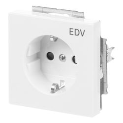 Busch Jäger future linear Schuko 20EUCKS/DV-84 Kombi EDV mit Steckdosen-Einsatz EDV... BJ-2CKA002013A5268 4011395065471 (Abb. 1)