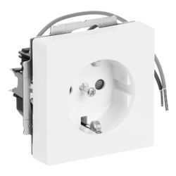 Busch Jäger Schuko Kombi 20 EUCBLI-84 mit LED-Beleuchtung davos/studioweiss... BJ-2CKA002013A5294 4011395100769 (Abb. 1)