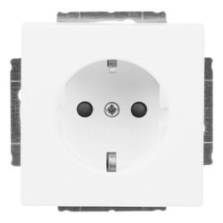 Busch Jäger SCHUKO Steckdose 20 EUCKS-884 Berührungsschutz 250V 16A studioweiß matt... BJ-2CKA002013A5328 4011395129913 (Abb. 1)