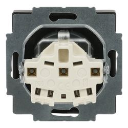 Busch Jäger future linear Schuko 20 EUCKS-885 Kombi mit erh. Ber.-sch. schwarz matt... BJ-2CKA002013A5333 4011395130049 (Abb. 1)