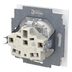 Busch Jäger SCHUKO Steckdose Safety+ 20 EUCB-44M Busch-art linear... BJ-2CKA002013A5490 4011395320495 (Abb. 1)