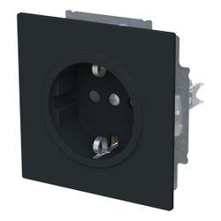 Busch Jäger SCHUKO Steckdose Safety+ 20 EUCB-45M schwarz... BJ-2CKA002013A5492 4011395320518 (Abb. 1)